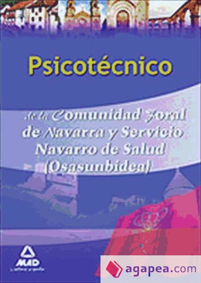 Psicotécnico de la comunidad foral de navarra y servicio navarro de salud (osasunbidea)