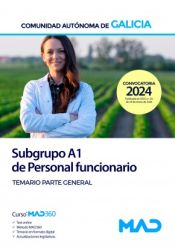 Portada de Subgrupo A1 de Personal funcionario. Temario parte general. Comunidad Autónoma de Galicia