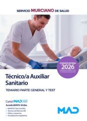 Portada de T&eacute;cnico Auxiliar Sanitario. Temario parte general y test. Servicio Murciano de Salud (SMS)