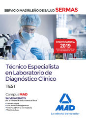 Portada de Técnico Especialista en Laboratorio de Diagnóstico Clínico del Servicio Madrileño de Salud. Test