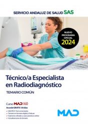 Portada de Técnico/a Especialista en Radiodiagnóstico. Temario Común. Servicio Andaluz de Salud (SAS)