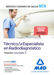 Portada de Técnico/a Especialista en Radiodiagnóstico del Servicio Canario de Salud. Temario volumen 3