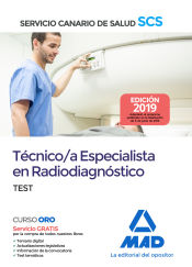 Portada de Técnico/a Especialista en Radiodiagnóstico del Servicio Canario de Salud. Test