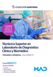 Portada de Técnico/a Superior en Laboratorio de Diagnóstico Clínico y Biomédico. Temario general volumen 4