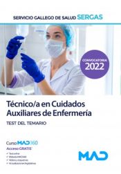 Portada de Técnico/a en Cuidados Auxiliares de Enfermería. Test. Servicio Gallego de Salud (SERGAS)