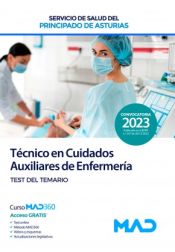 Portada de Técnico/a en Cuidados Auxiliares de Enfermería. Test del temario. Servicio de Salud del Principado de Asturias (SESPA)