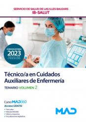 Portada de Técnico/a en cuidados auxiliares de enfermería. Temario volumen 2. Servicio de Salud de Las Illes Balears (IB SALUT)