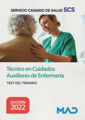 Portada de Técnico en Cuidados Auxiliares de Enfermería. Test. Servicio Canario de Salud