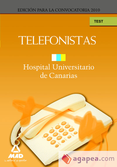 Telefonistas del hopital universitario de canarias. Test