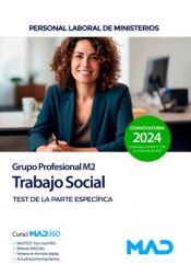 Portada de Trabajo Social (Grupo Profesional M2). Test parte específica. Ministerios