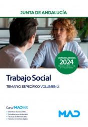 Portada de Trabajo Social. Temario específico volumen 2. Junta de Andalucía