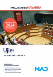 Portada de Ujier. Prueba psicotécnica. Parlamento de Navarra