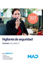 Portada de Vigilante de seguridad. Temario volumen 3