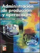 Portada de Administración de la producción y operaciones 8ª Ed