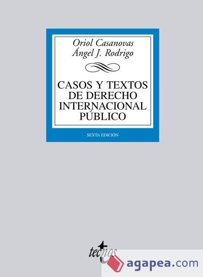 Casos y textos de Derecho Internacional público