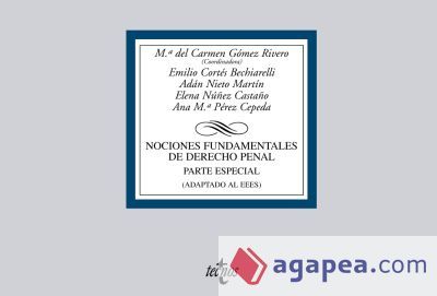 Nociones fundamentales de Derecho Penal Nociones fundamentales de Derecho Penal