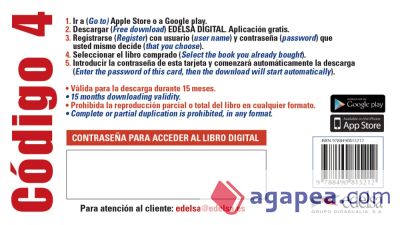 Código ELE 4. Tarjeta digital de descarga