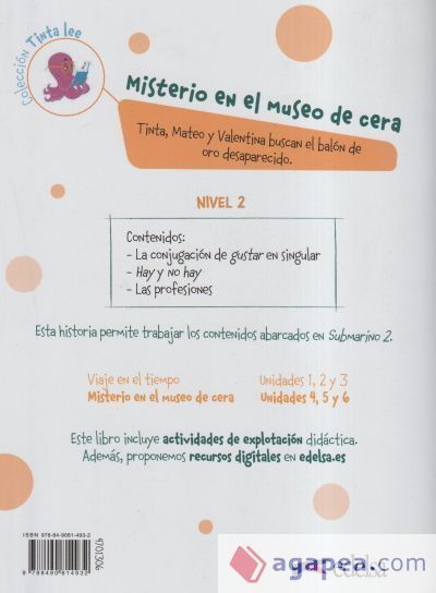 Misterio en el museo de cera. Submarino 2 lectura 2