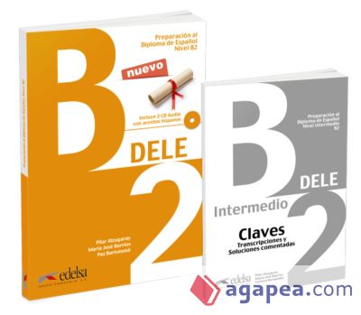 Pack DELE B2 (libro + claves)