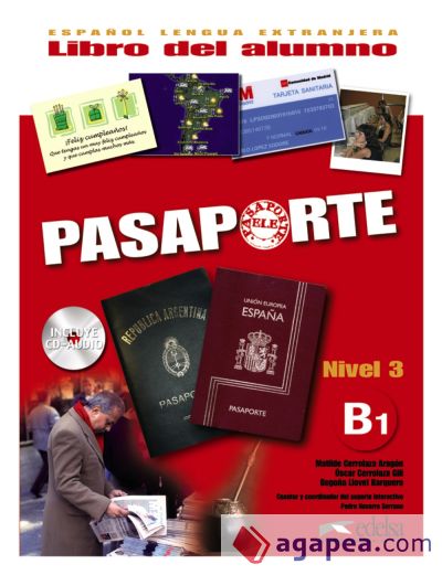 Pasaporte ELE B1. Libro del Alumno + CD Audio