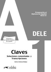 Portada de Preparación al DELE A1. Soluciones comentadas y transcripciones. Edición 2020