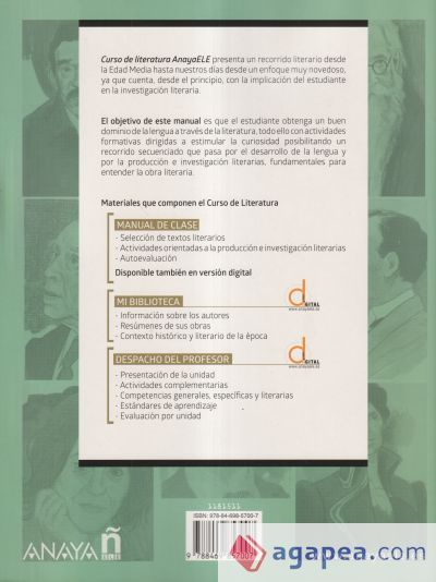 Curso de Literatura (nivel B2/C1)