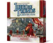 Portada de Leones de la Roca. Juego de Tronos El juego de cartas