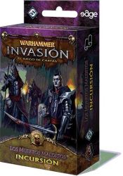 Portada de Los Muertos Malditos. Warhammer Invasión El juego de cartas : Incursiones El Ciclo de la Aventura Sangrienta