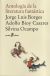 Portada de Antología de la literatura fantástica, de Adolfo Bioy Casares