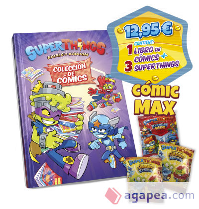 Libro Coleccionista Cómics Superthings - KK y GK Series - Versión MAX