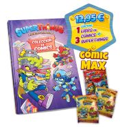 Portada de Libro Coleccionista Cómics Superthings - MAX - Series 4, 5 y Secret Spies