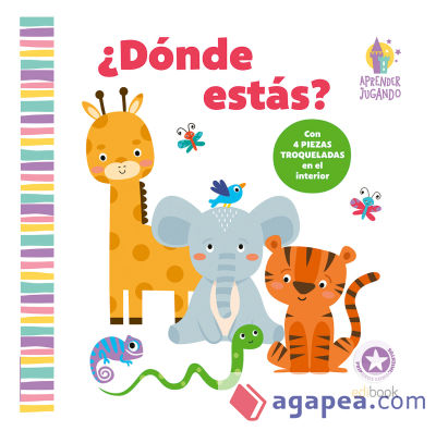 APRENDER JUGANDO - LIBRO PIEZAS - ¿Dónde estás?