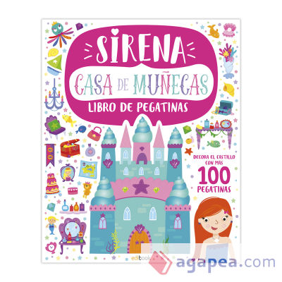 CASA DE MUÑECAS. LIBRO DE PEGATINAS -SIRENA