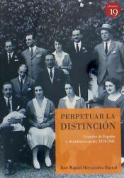 Portada de Perpetuar la distinci&oacute;n