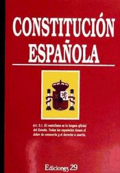 Portada de Constitución Española