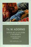 Crítica De La Cultura Y Sociedad Ii