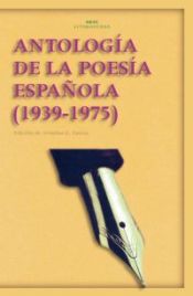 Portada de Antología de la poesía española, 1939-1975