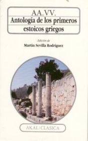 Portada de Antología de los primeros estoicos griegos