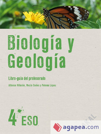 Biologia Y Geologia 4º Eso Libro Guia Del Profesorado Paloma Lopez Martin Rocio Codes 0752
