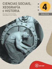 Portada de CCSS 4º ESO (Galicia-Gallego). Libro del alumno