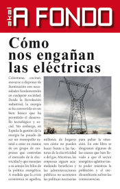 Portada de Cómo nos engañan las eléctricas