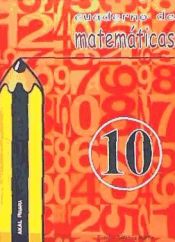 Portada de Cuaderno de matem&aacute;ticas n&ordm; 10. Primaria