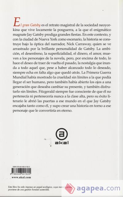 El gran Gatsby
