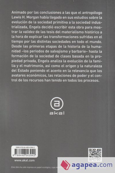 El origen de la familia, de la propiedad privada y del Estado