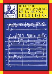 Portada de Enfoques analíticos de la música del siglo XX