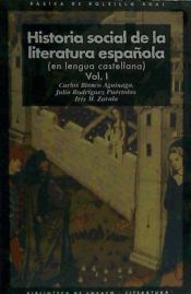 Portada de HISTORIA SOCIAL DE LA LITERATURA ESPAÑOLA