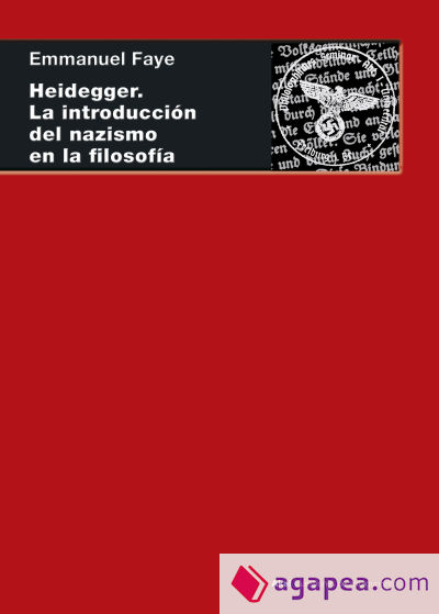 Heidegger. La introducción del nazismo en la filosofía: En torno a los seminarios inéditos de 1933-1935