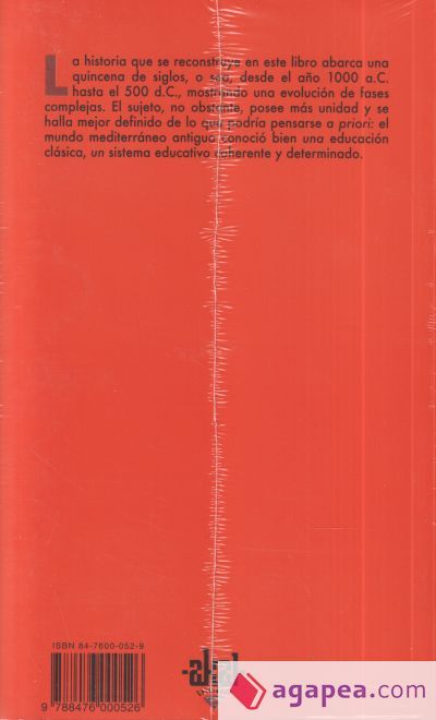 Historia de la educaci&oacute;n en la Antig&uuml;edad