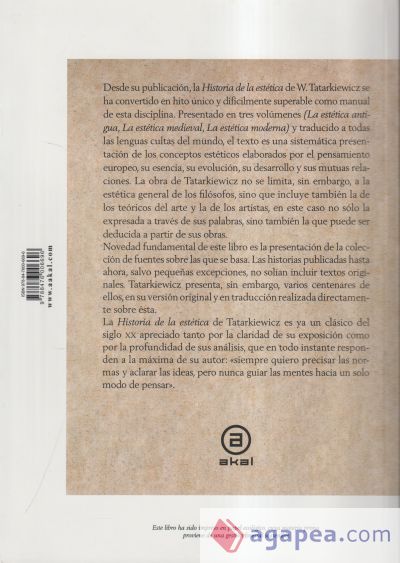 Historia de la estética III Historia de la estética III