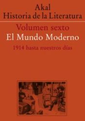 Portada de Historia de la literatura VI